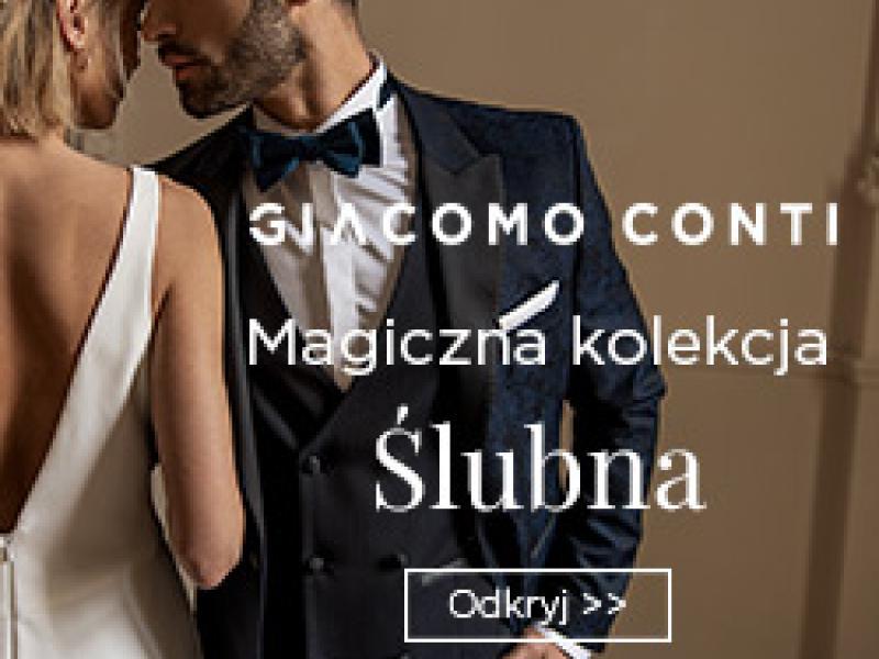 Modna ślubna dla Pana Młodego | Giacomo Conti