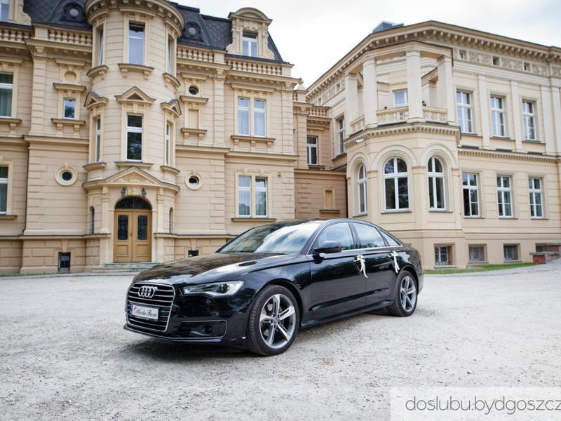 Auto do ślubu Bydgoszcz, samochód do ślubu, luksusowe Audi A6
