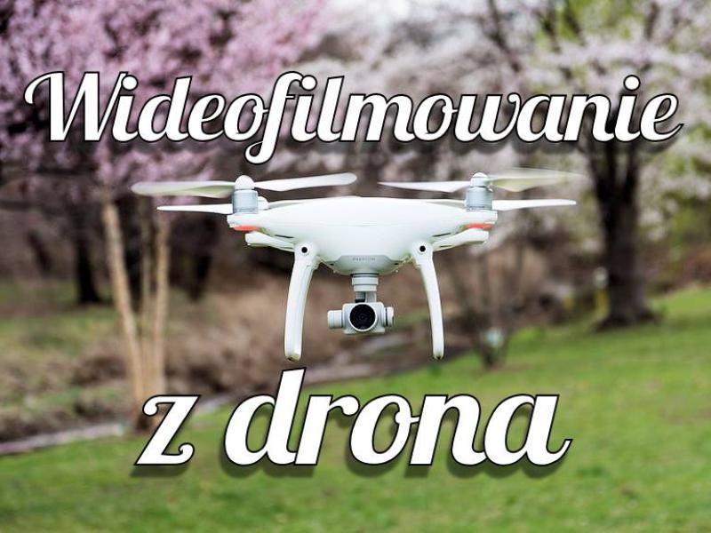 Wideofilmowanie dronem w jakości 4K