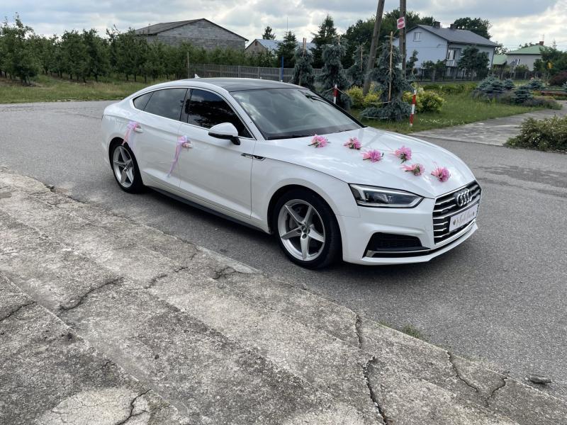 Auto samochód do ślubu audi a5 2019