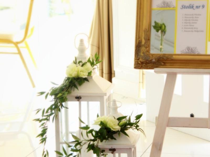 Dekoracje i florystyka ślubna