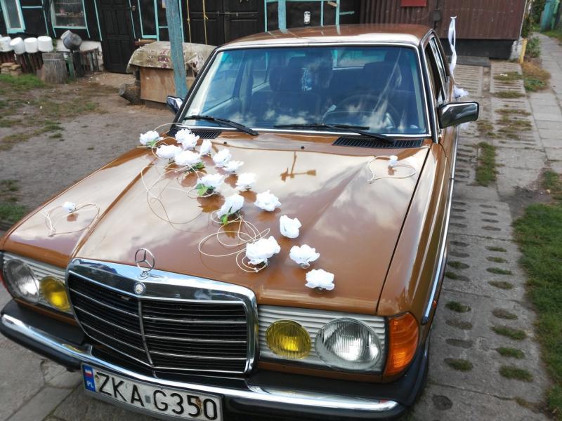 Auto do ślubu/ Mercedes W123