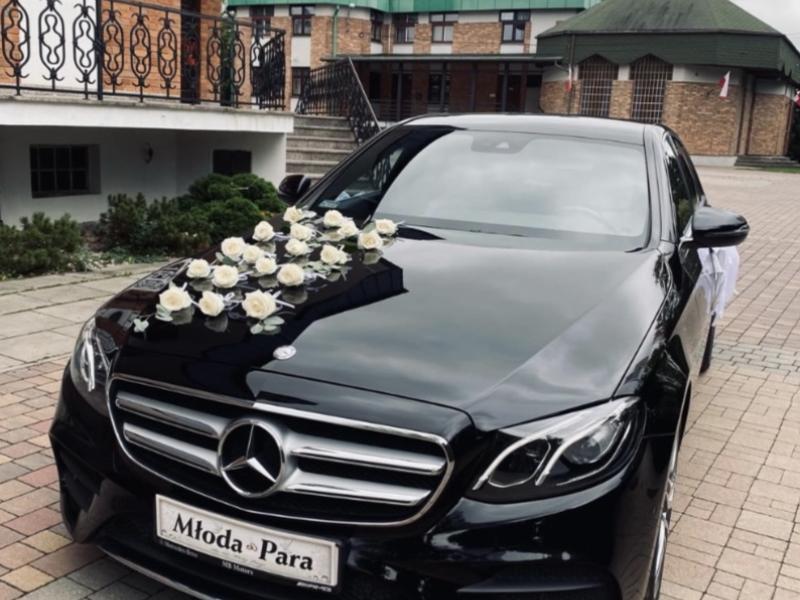 Mercedes E AMG Wynajem do ślubu wesele limuzyna
